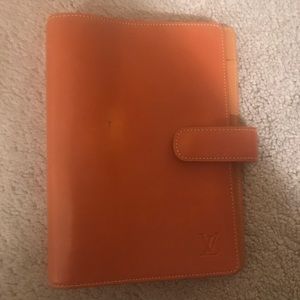 LOUIS VUITTON ‘Personal Size’ Calf Leather Diary